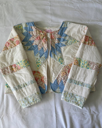 White Quilted Jacket