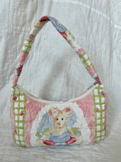 Mouse w inner tube Shoulder Bag