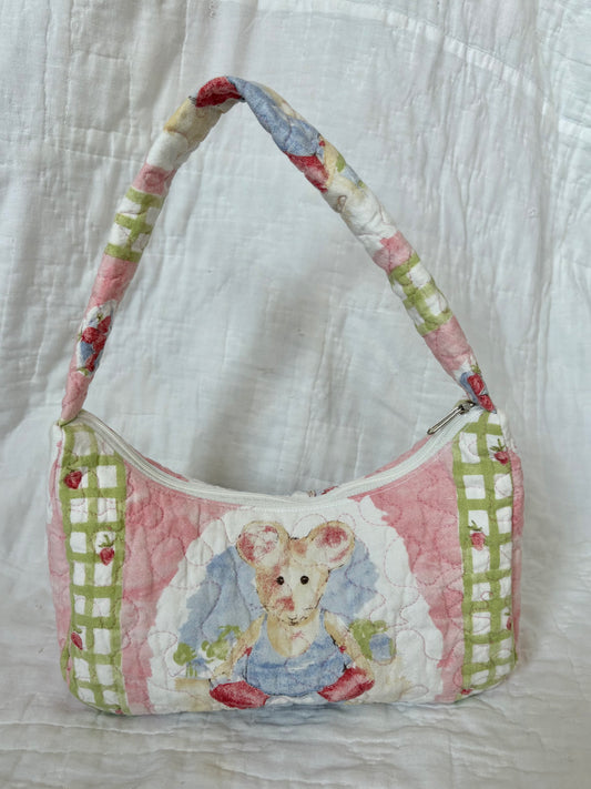 Mouse w inner tube Shoulder Bag