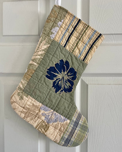 Hibiscus Flower Stocking