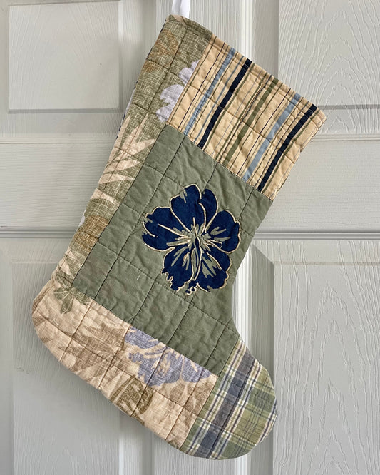 Hibiscus Flower Stocking