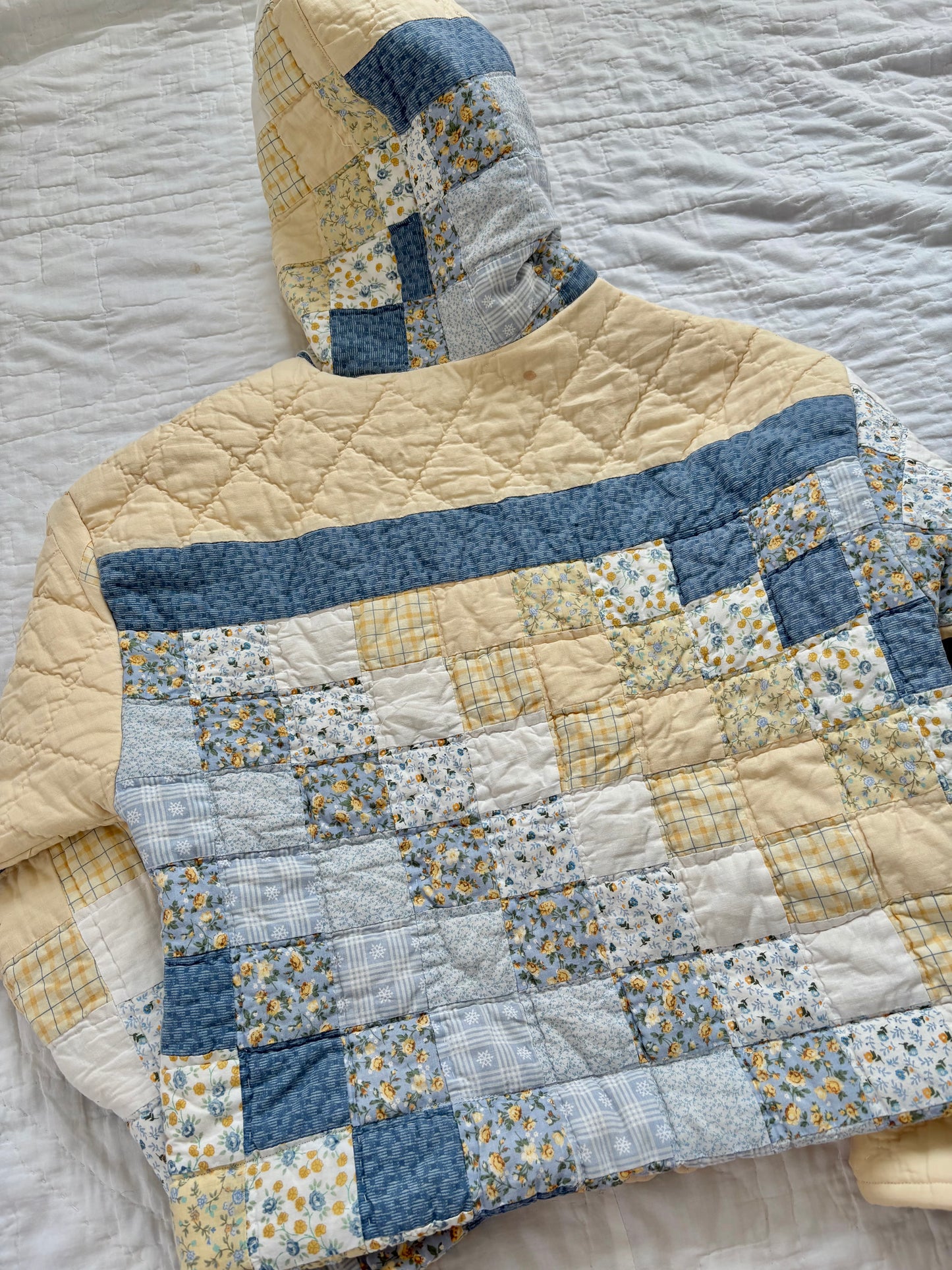 Patchwork Hoodie Jacket