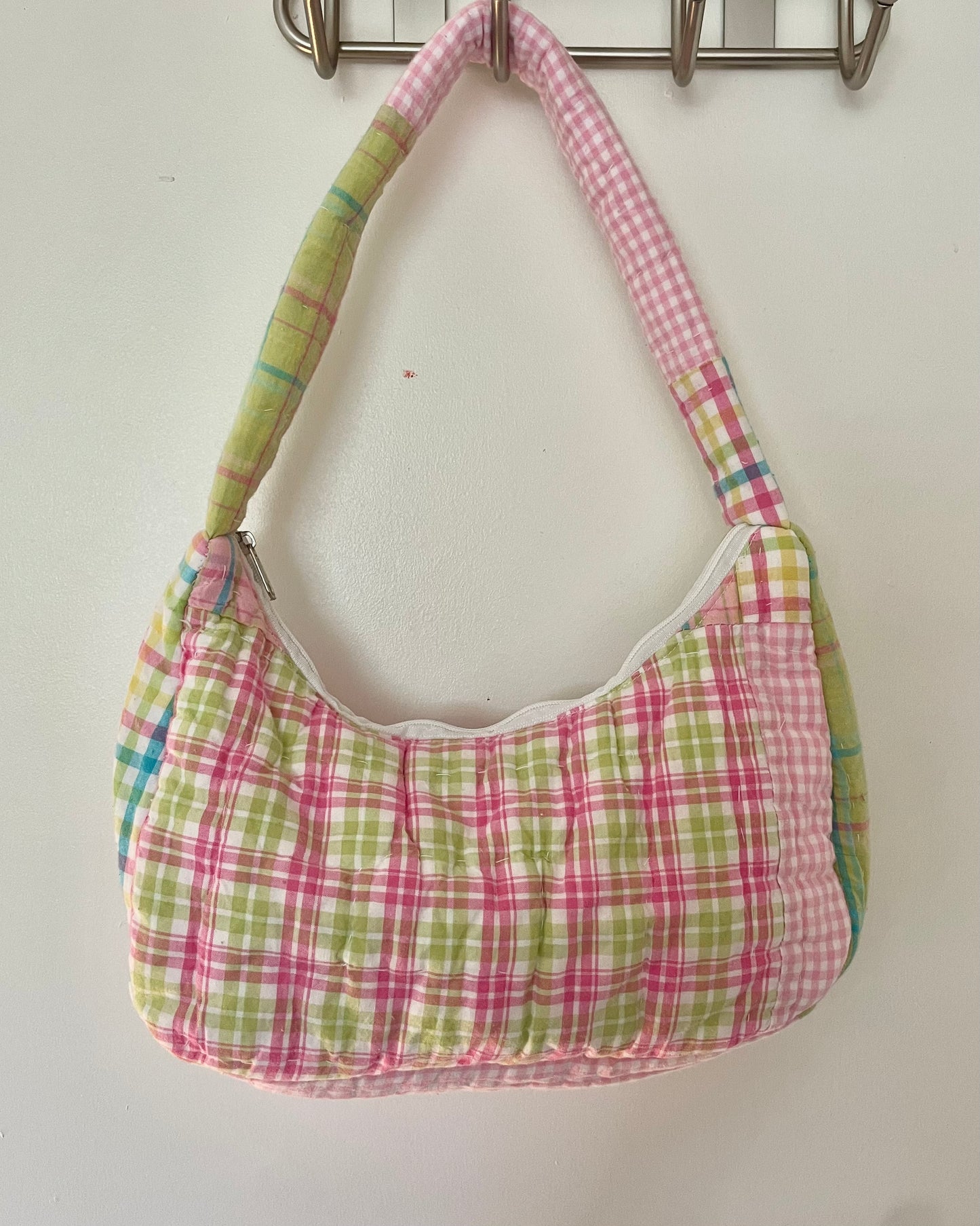 Checkered Shoulder Bag