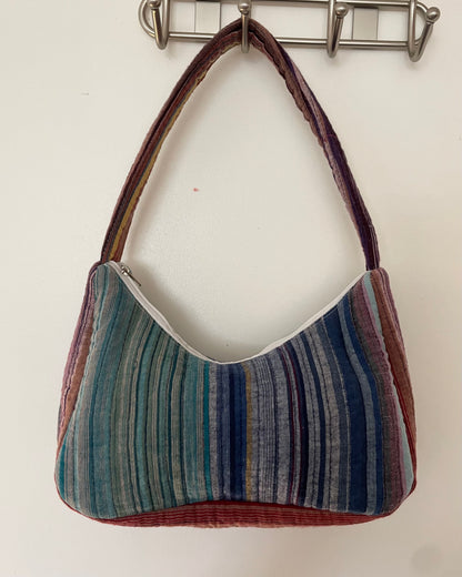 Blue Stripe Shoulder Bag