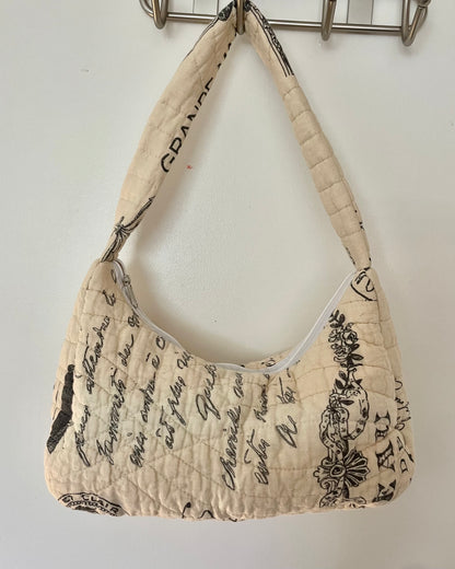 Cream Shoulder Bag