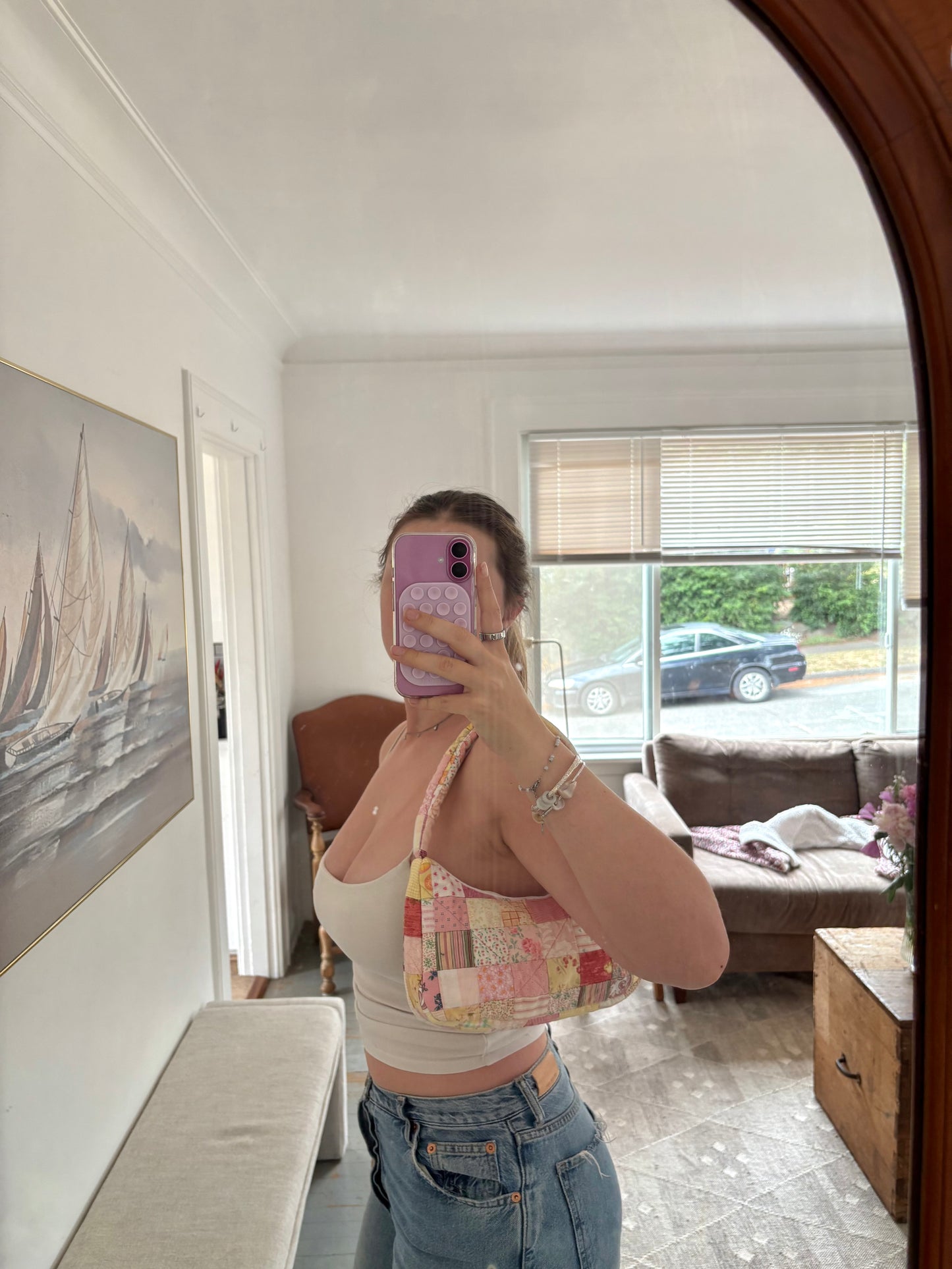 Patchwork Shoulder Bag