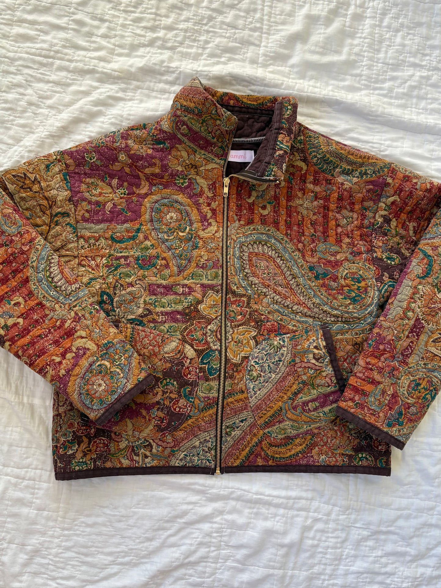 Paisley Quilted Jacket