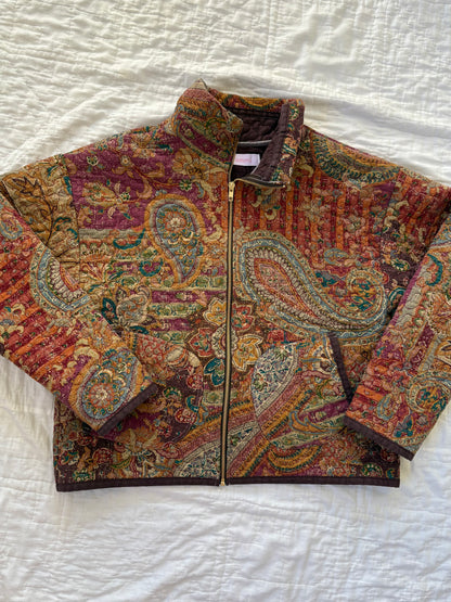 Paisley Quilted Jacket