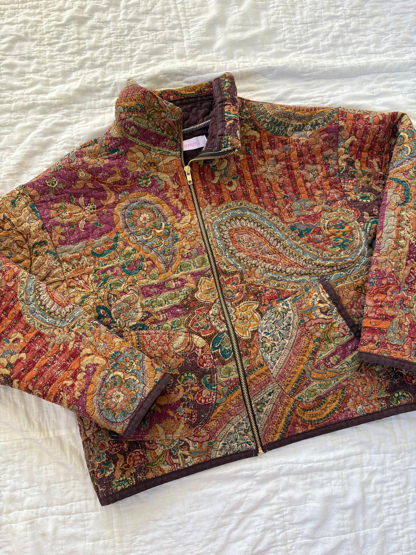 Paisley Quilted Jacket