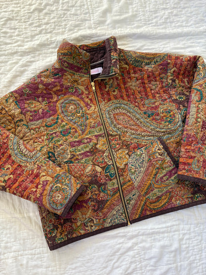 Paisley Quilted Jacket