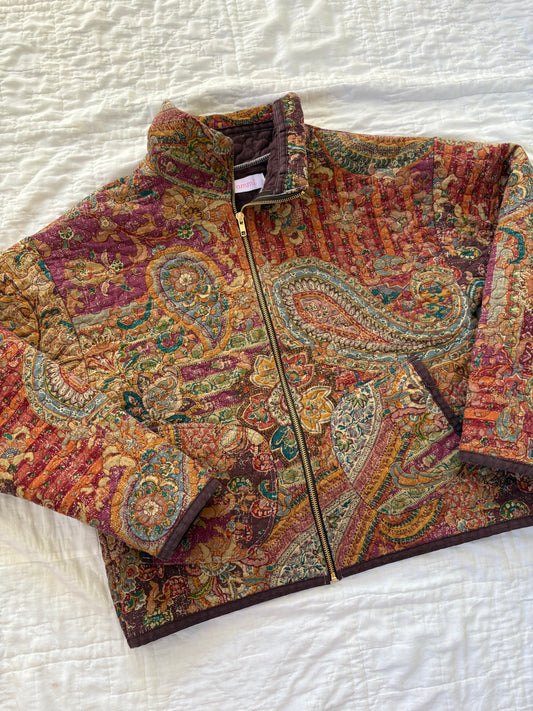 Paisley Quilted Jacket