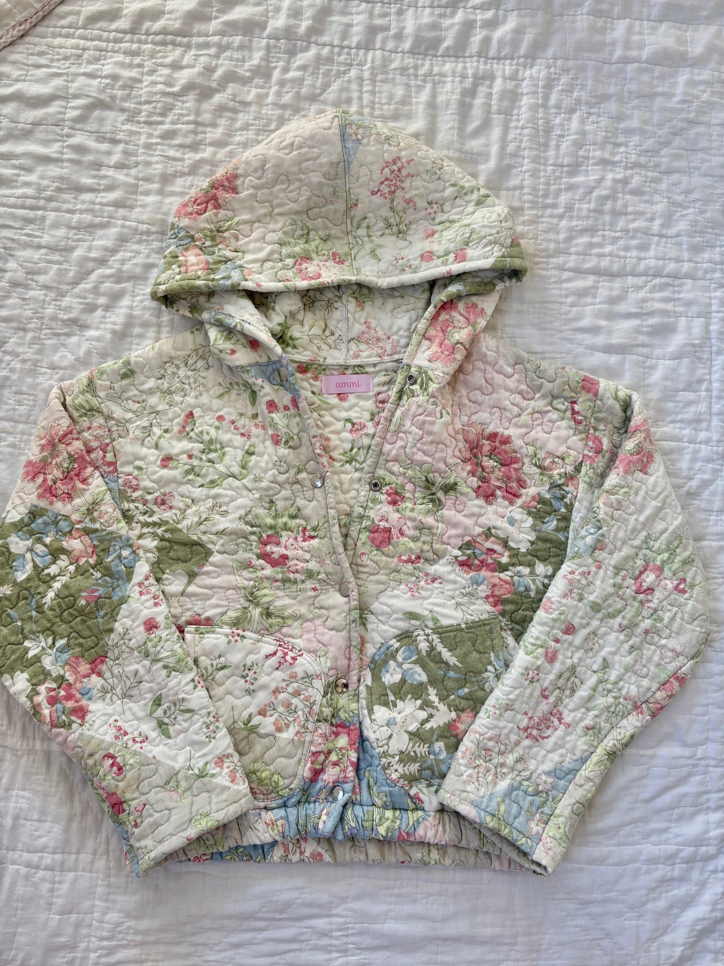 Floral Hoodie Jacket