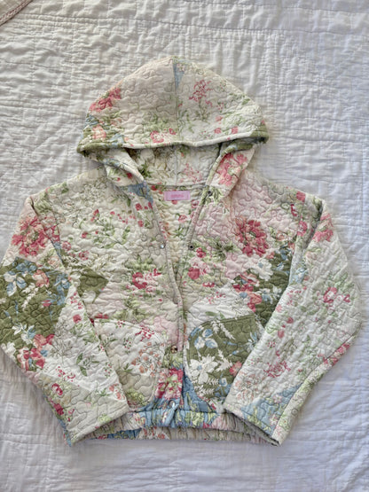 Floral Hoodie Jacket