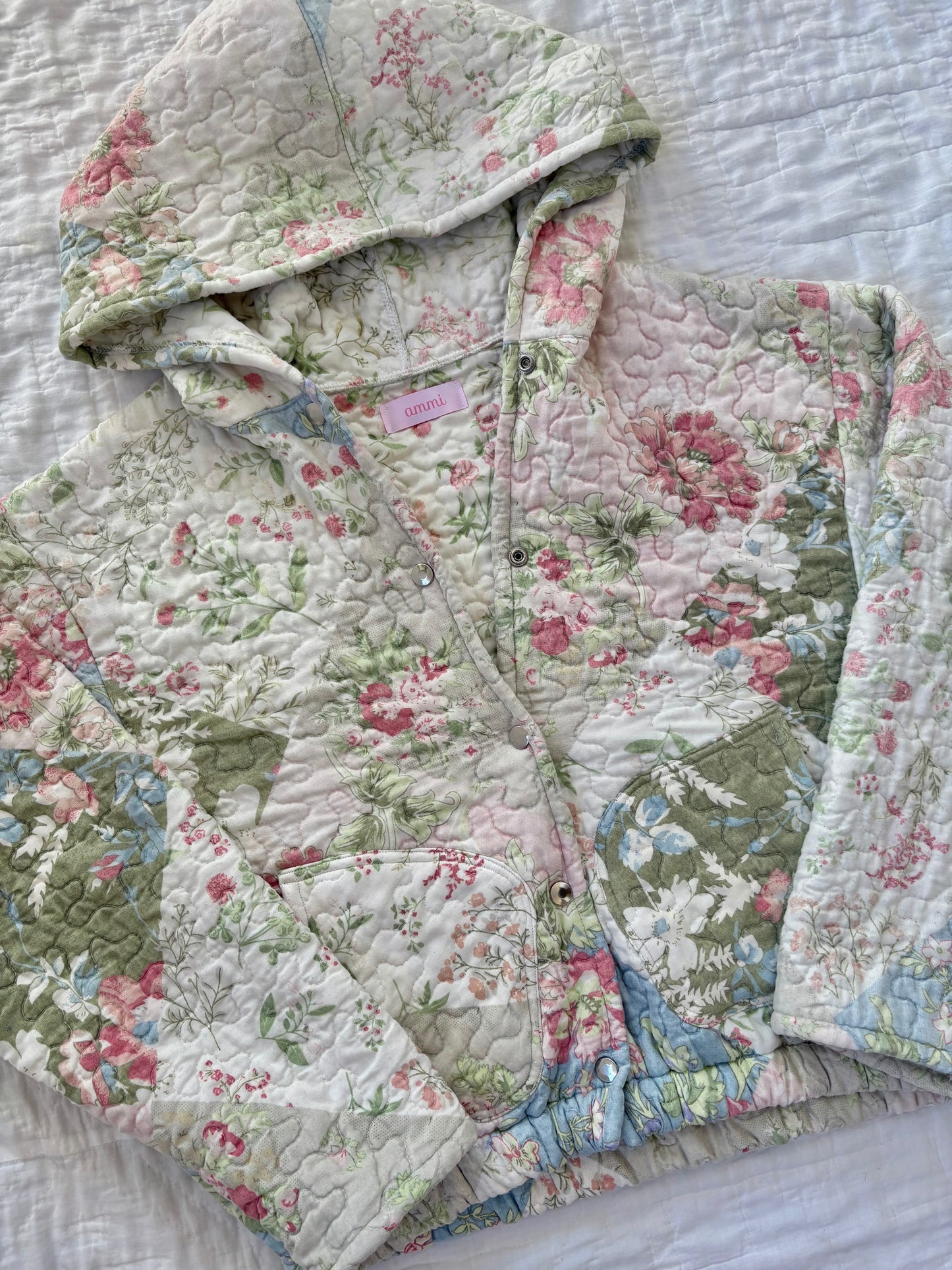 Floral Hoodie Jacket
