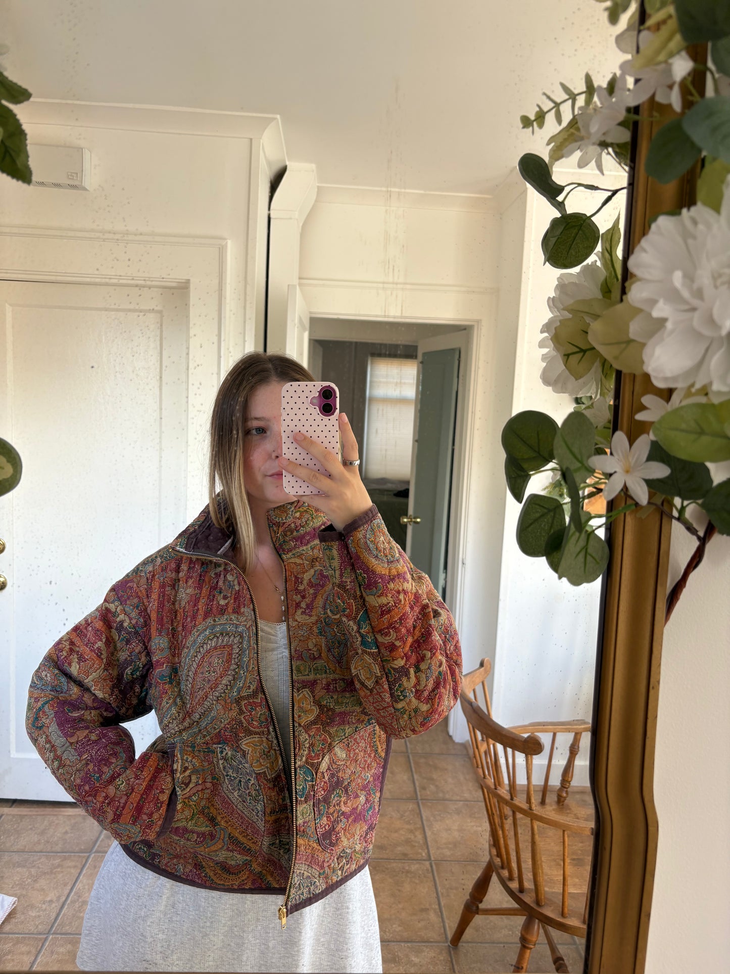 Paisley Quilted Jacket