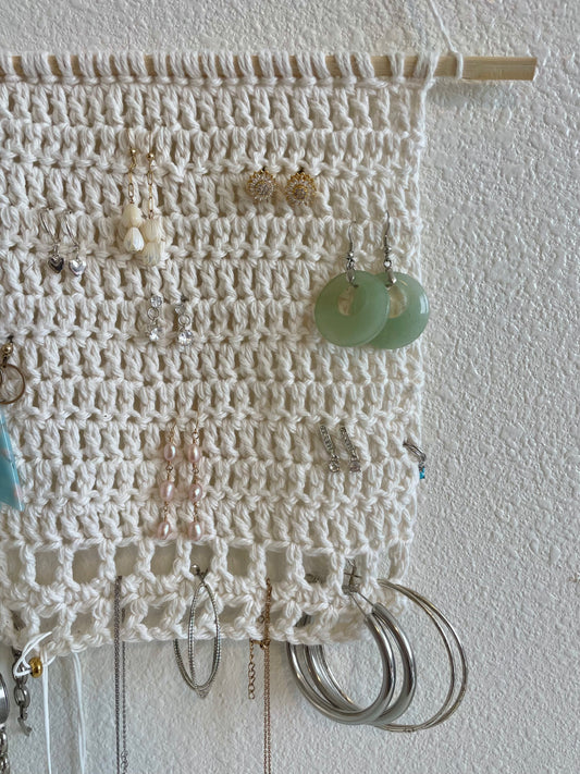 Crochet Jewelry Holder